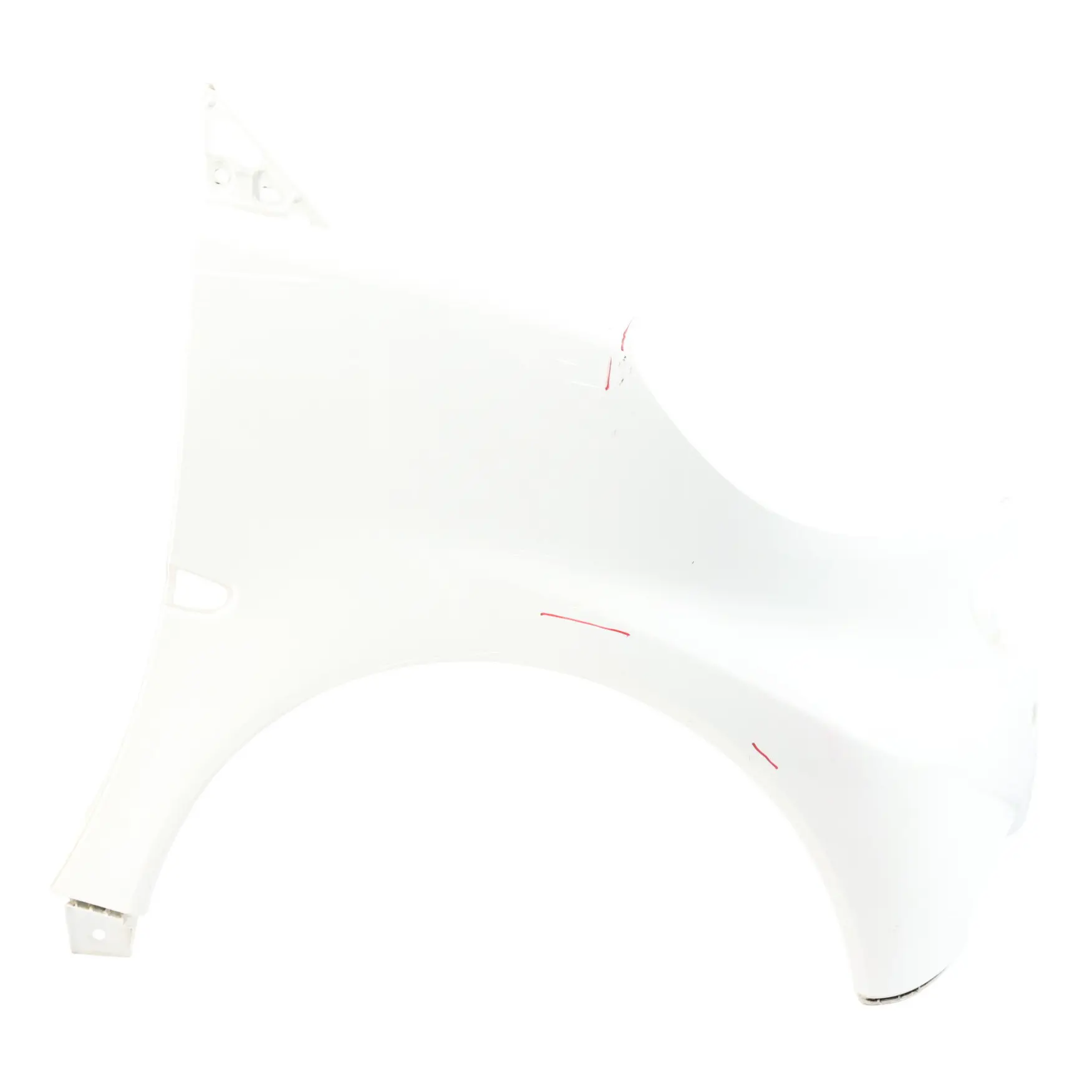 Smart Fortwo 451 Side Panel Wing Fender Front Right O/S White - EAZ
