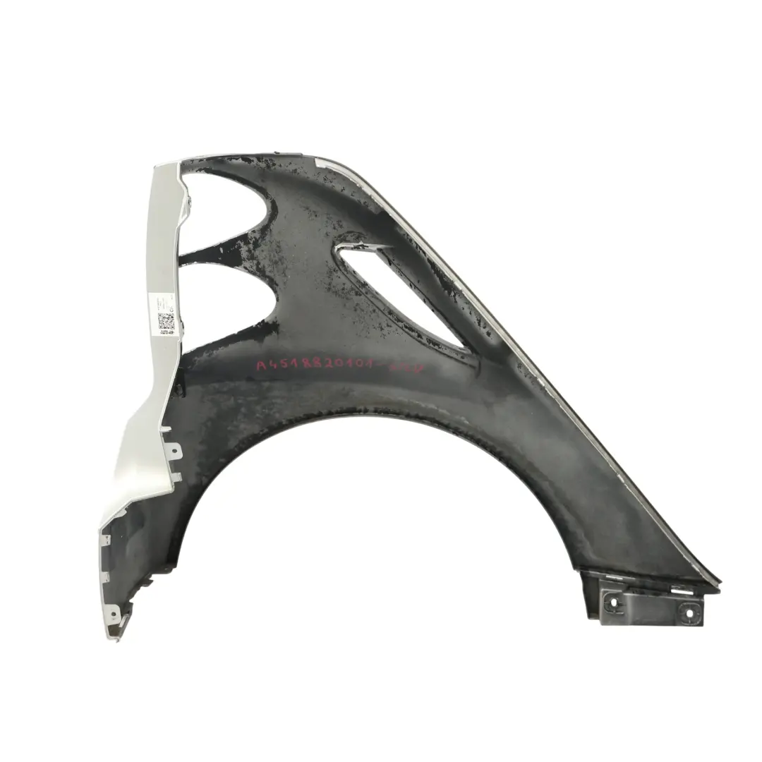 Smart Fortwo 451 Parafango Posteriore Sinistro Argento Metallizzato EAD - SKU A4518820101-SILV - Numero di parte A4518820101