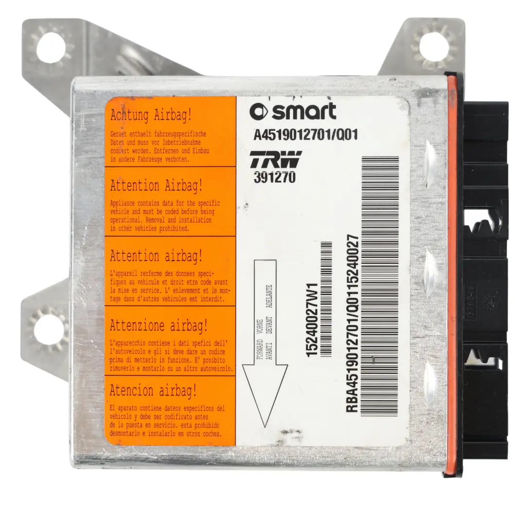 Smart C451 Fortwo Air Module ECU - SKU A4519012701 - Numer Części A4519012701