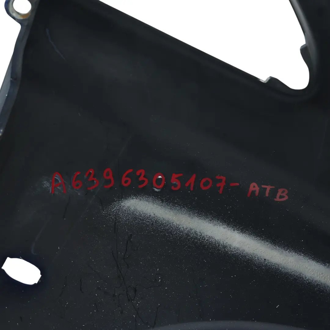 Front Left N/S Wing Panel Fender Atlantis Blue - 373 to Mercedes Vito Viano W639 with Part number A6396305107 Mercedes Vito Viano W639 Front Left N/S Wing Panel Fender Atlantis Blue - 373 - SKU A6396305107-ATB - Part number A6396305107