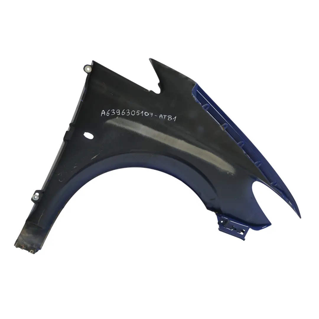 Mercedes Vito W639 Wing Panel Front Left N/S Fender Atlantis Blue - 373 - SKU A6396305107-ATB1 - Part number A6396305107