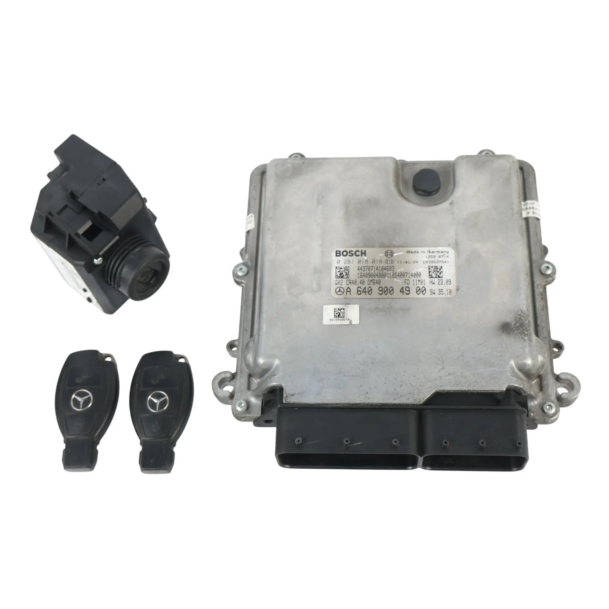 Mercedes W169 W245 180 CDI OM640.940 109HP Engine ECU Kit A6409004900 Automatic