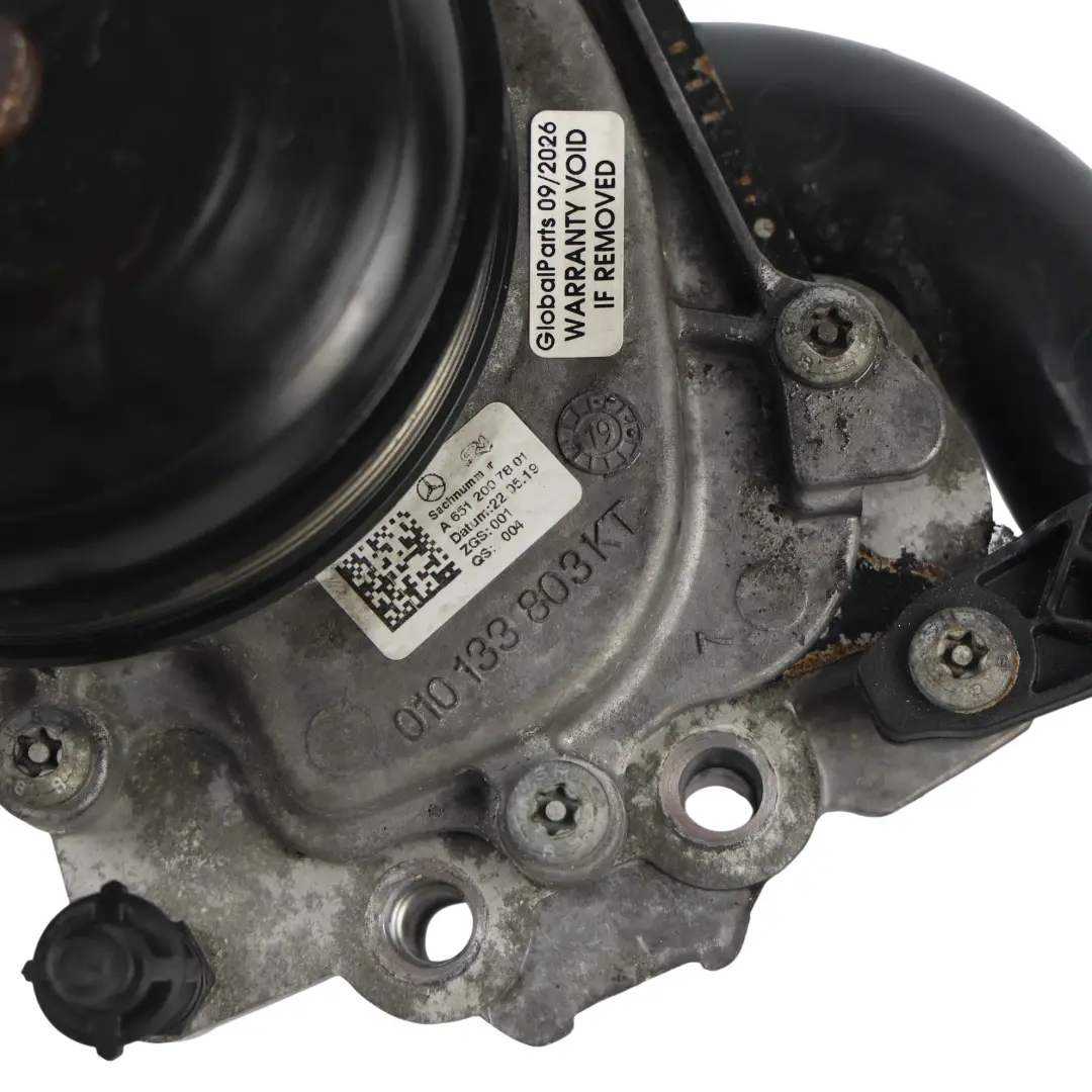 Water Coolant Pump Unit OM651.960 to Mercedes W166 W204 W212 C218 with Part number A6512006501 Mercedes W166 W204 W212 C218 Water Coolant Pump Unit OM651.960 - SKU A6512006501 - Part number A6512006501