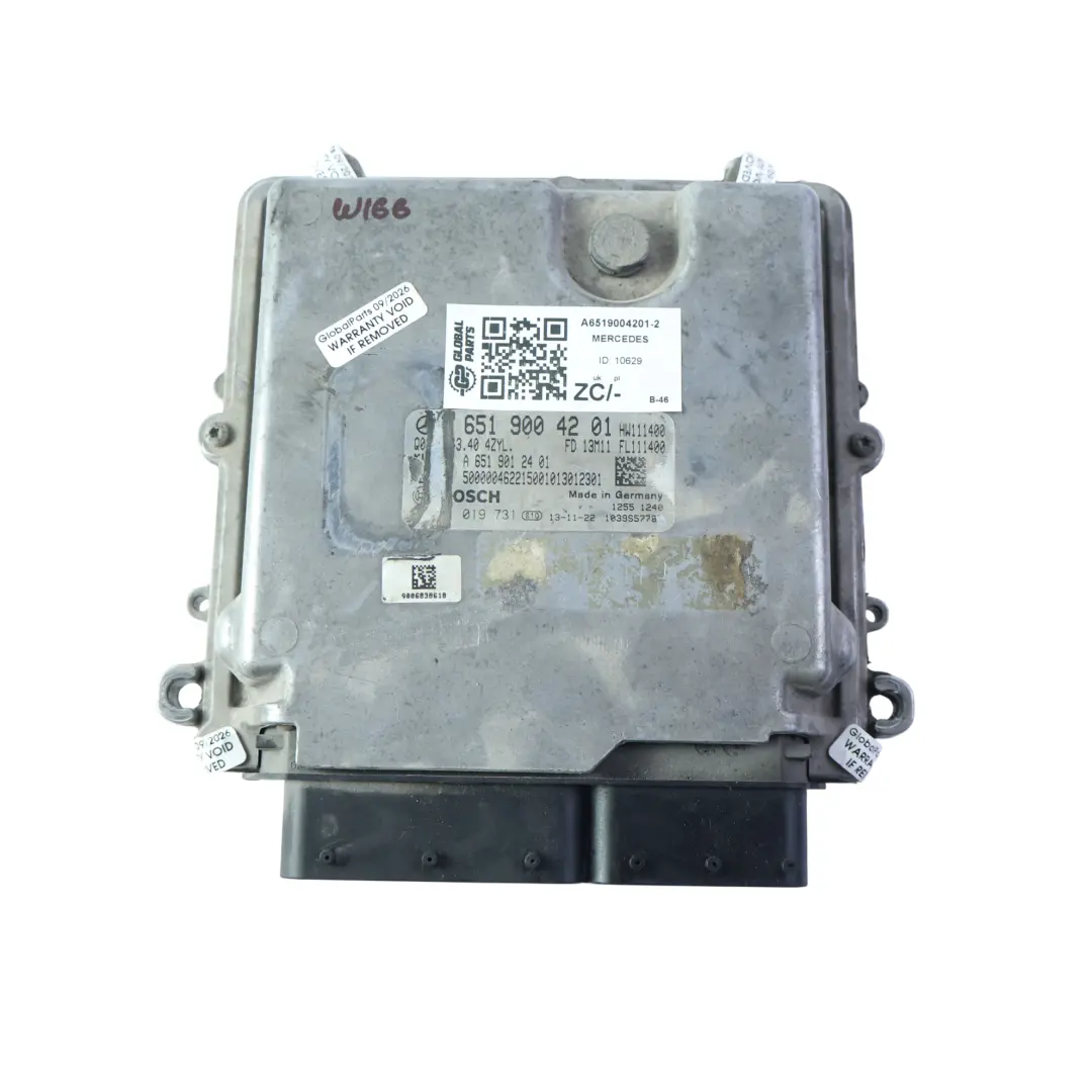 GLE250 W166 OM651.960 204HP Engine ECU Kit Set Automatic to Mercedes with Part number A6519004201 Mercedes GLE250 W166 OM651.960 204HP Engine ECU Kit Set Automatic - SKU A6519004201-2 - Part number A6519004201