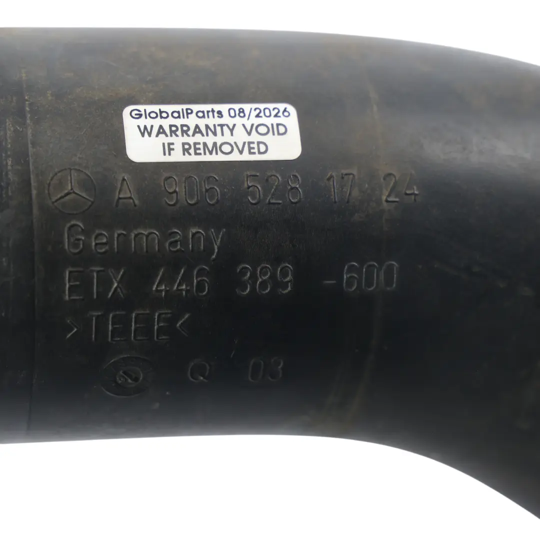Przewód Dolotu Powietrza do Mercedes Sprinter W906 o numerze A9065281724 Mercedes Sprinter W906 Przewód Dolotu Powietrza - SKU A9065281724-1 - Numer Części A9065281724