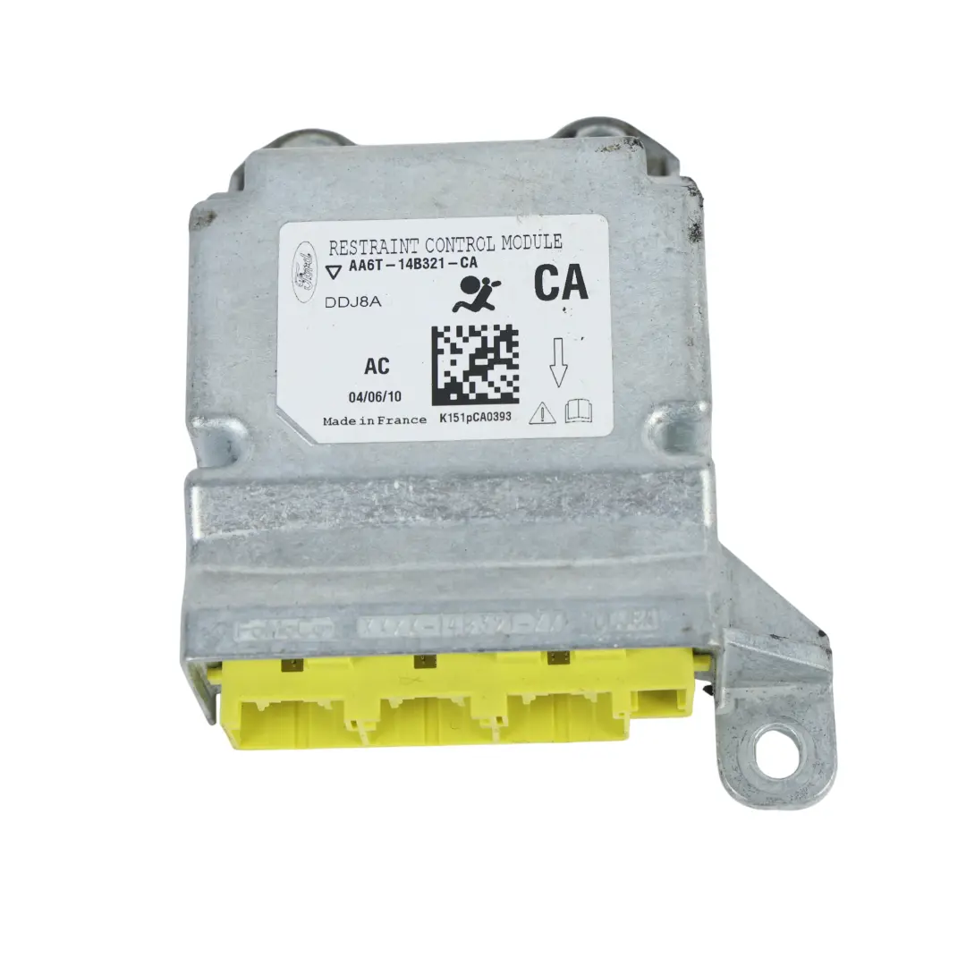 Módulo de Aire Unidad de Control Sensor SRS para Ford Fiesta Mk7 con número de pieza AA6T-14B321-CA Ford Fiesta Mk7 Módulo de Aire Unidad de Control Sensor SRS - SKU AA6T-14B321-CA - Número de pieza AA6T-14B321-CA