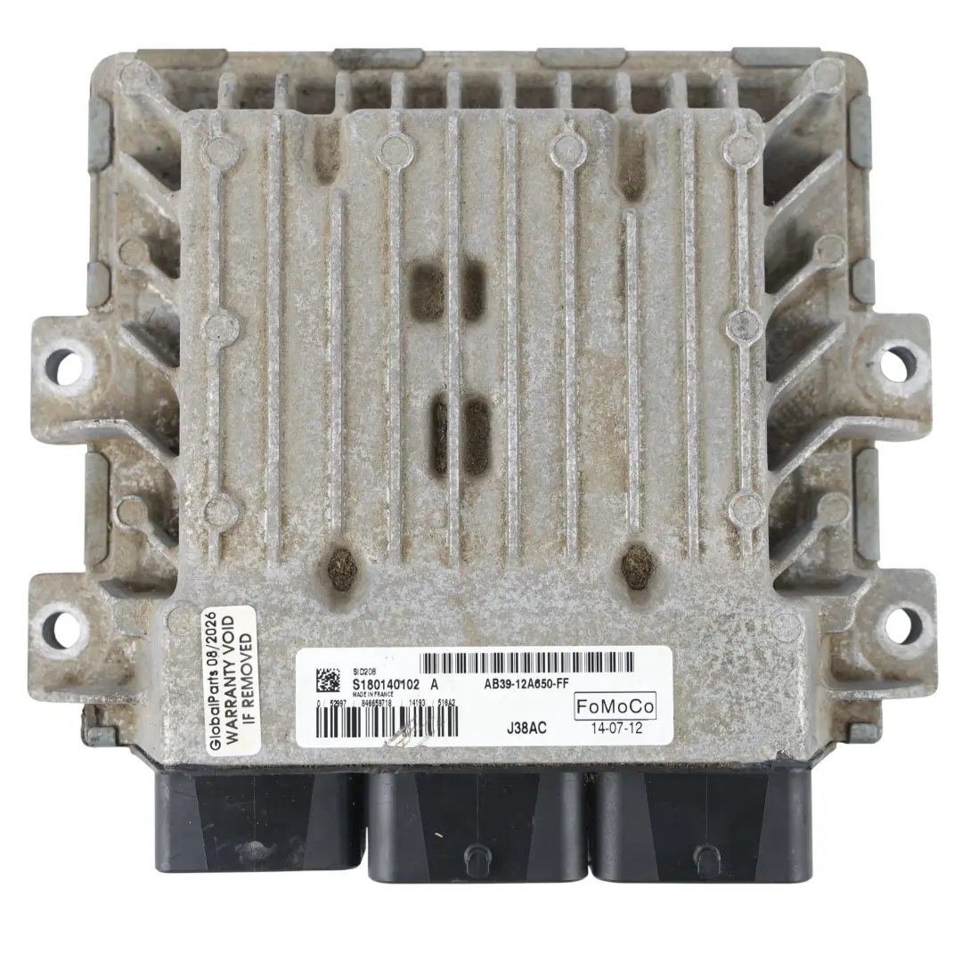 Ford Ranger Mk6 3.2 TDCi SAFA 200HP ECU Engine Unit Manual - SKU AB39-12A650-FF - Part number AB39-12A650-FF