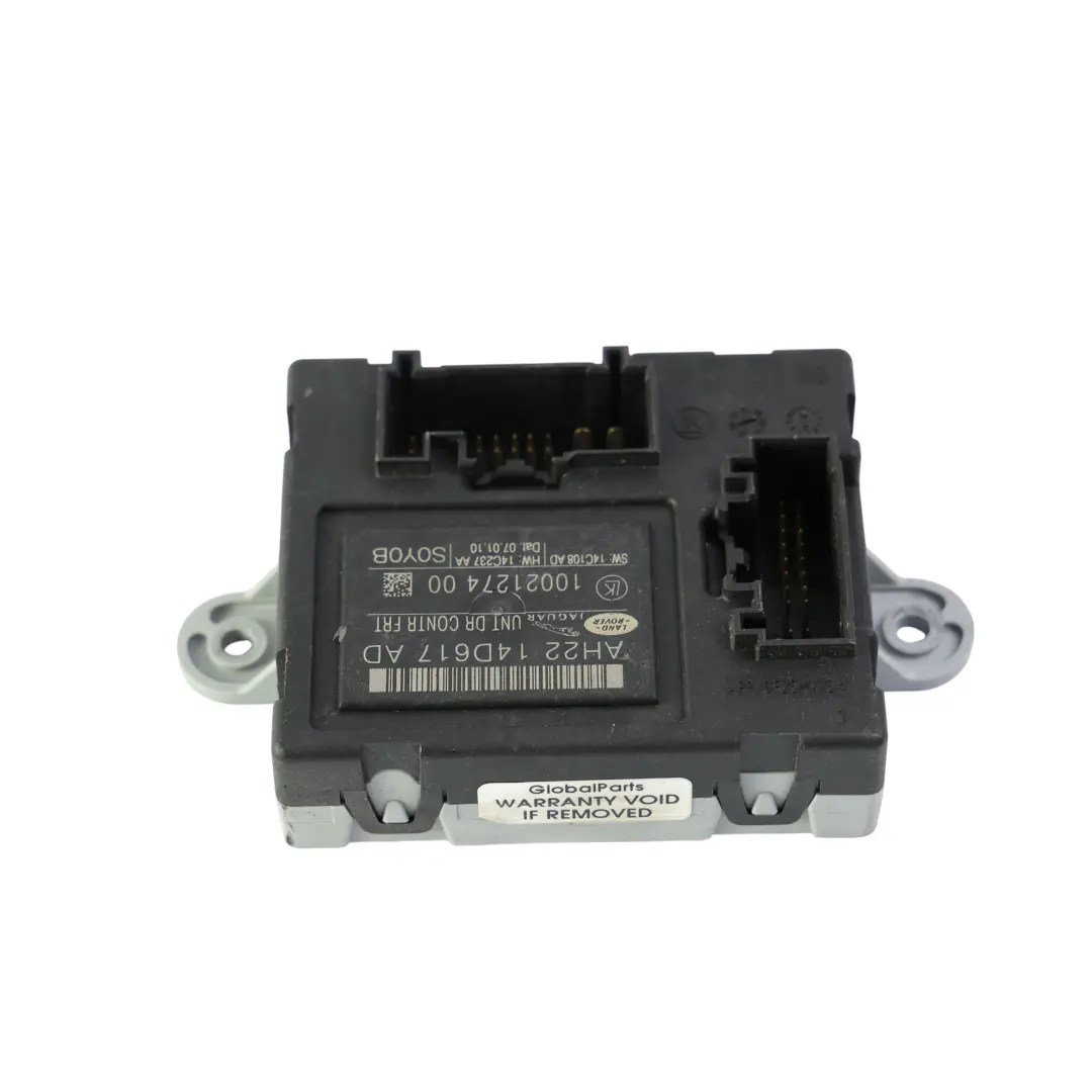 Range Rover Sport L320 Front Door Control Module Passenger Side - SKU AH22-14D617-AD - Part number AH22-14D617-AD