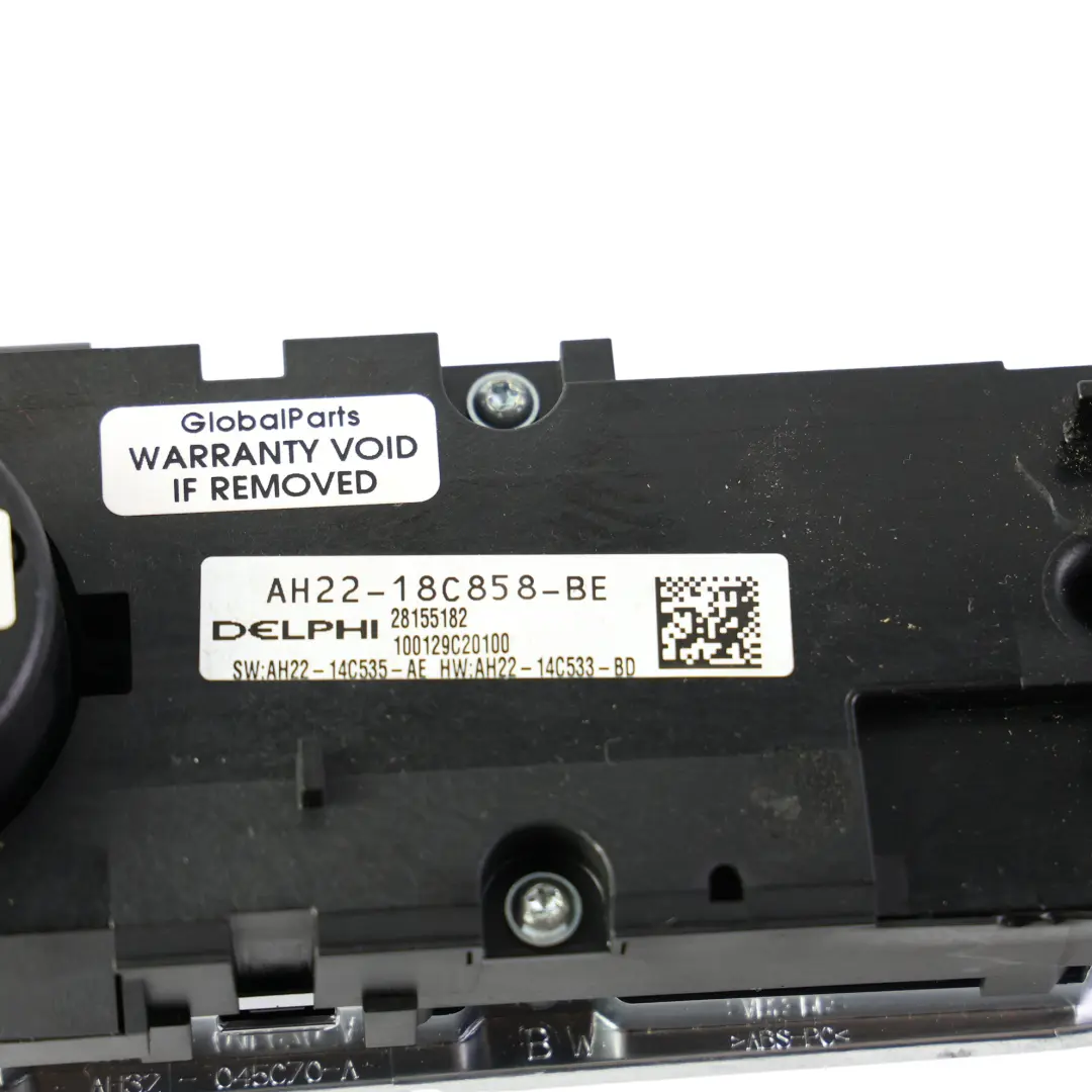 Land Rover Discovery 4 L319 Sport L320 Radio Schalter Uhr - SKU AH22-18C858-BE - Teilenummer AH22-18C858-BE
