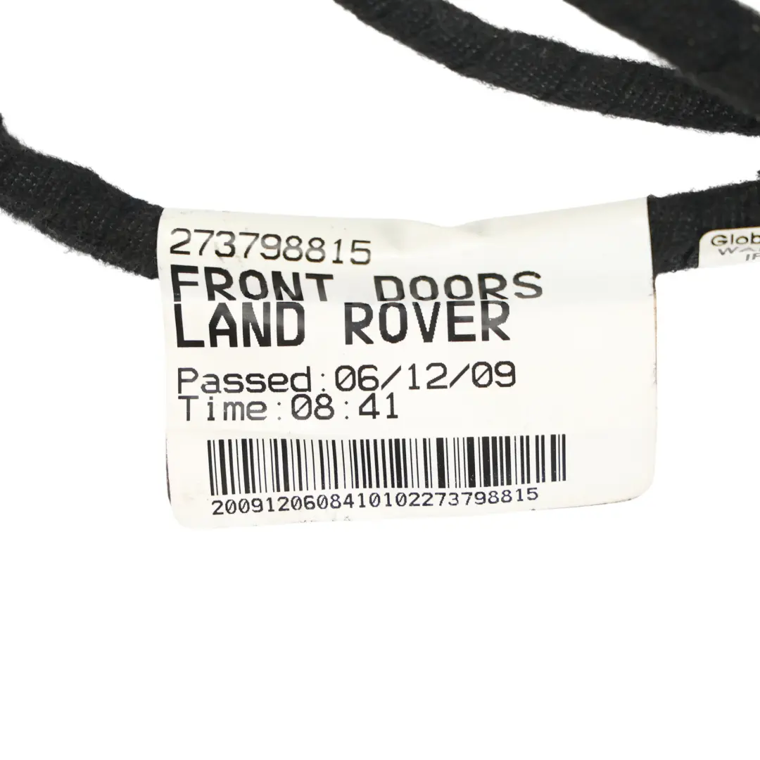 Land Range Rover Sport L320 Front Door Wiring Harness Driver Side - SKU RHD-AH32-14631-AEC - Part number AH32-14631-AEC