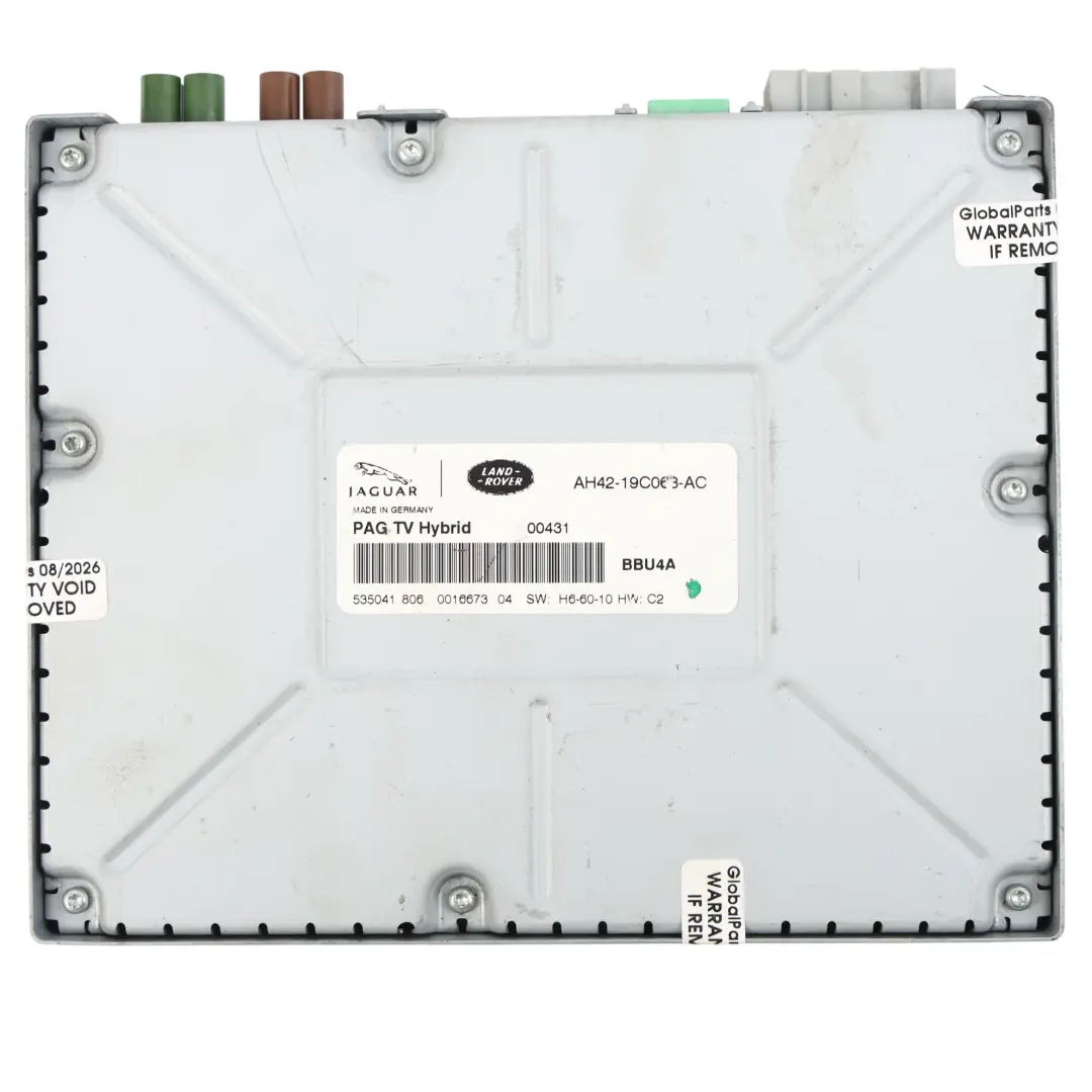 Centralina Modulo TV Tuner per Land Rover Range Rover Sport L320 con numero di parte AH42-19C063-AC Land Rover Range Rover Sport L320 Centralina Modulo TV Tuner - SKU AH42-19C063-AC - Numero di parte AH42-19C063-AC