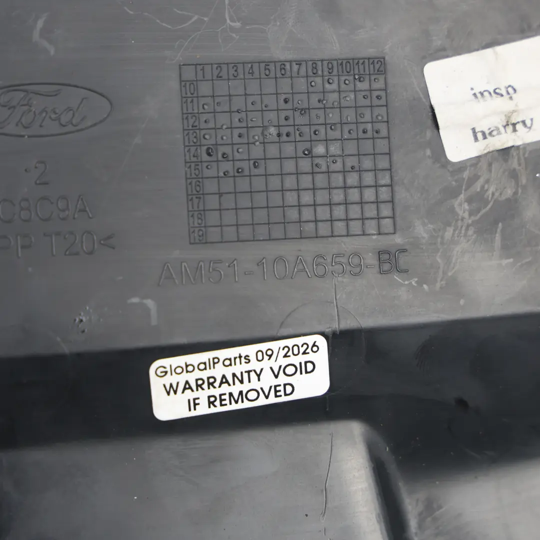 Ford Focus Mk3 Batterie Abdeckung Gehäuse Deckel - SKU AM51-10A659-BC - Teilenummer AM51-10A659-BC