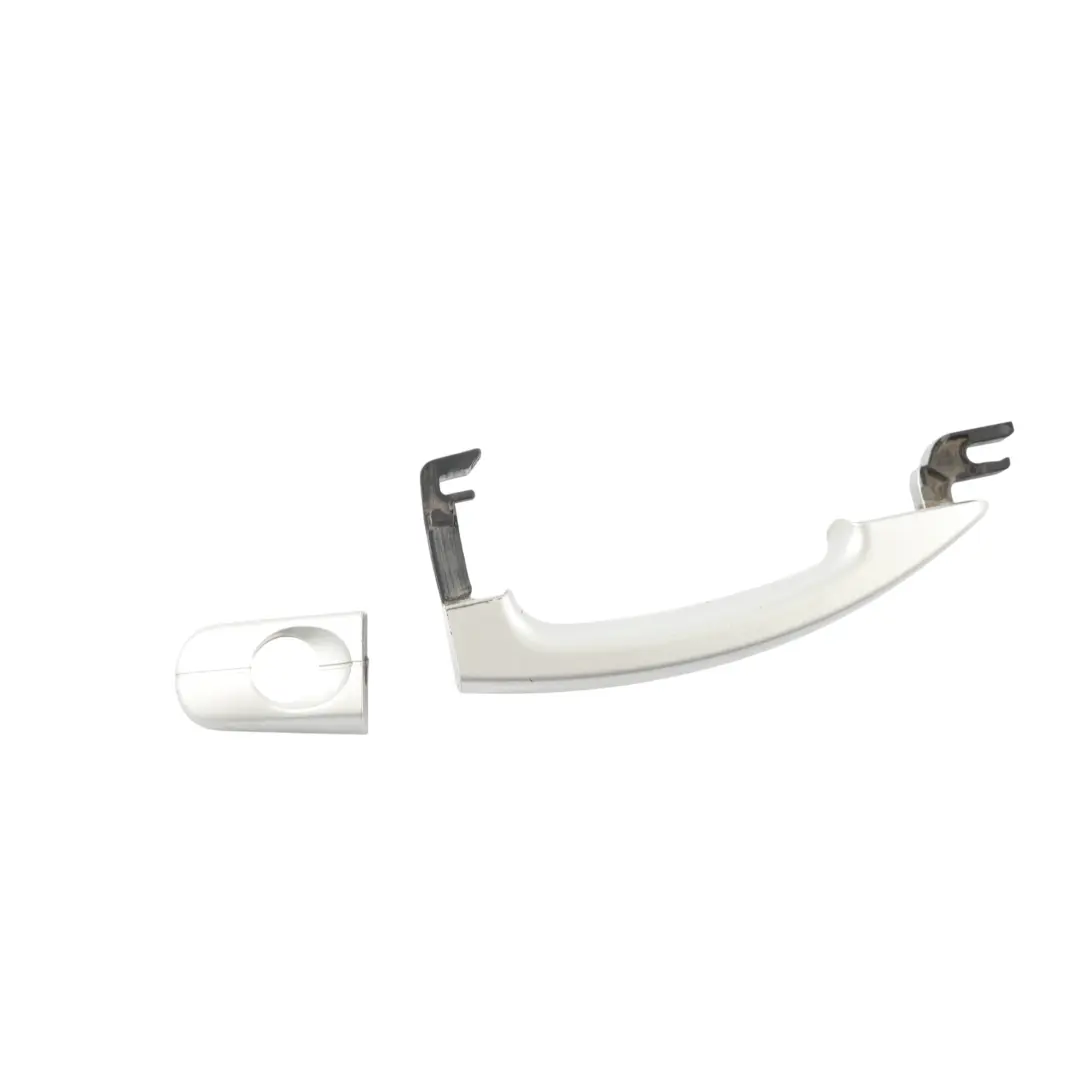 Ford Focus Mk3 Front Driver's Door Grab Handle Moondust Silver Metallic - ZJ - SKU AM51-U22404-CAW-MDS1 - Part number AM51-U22404-CAW