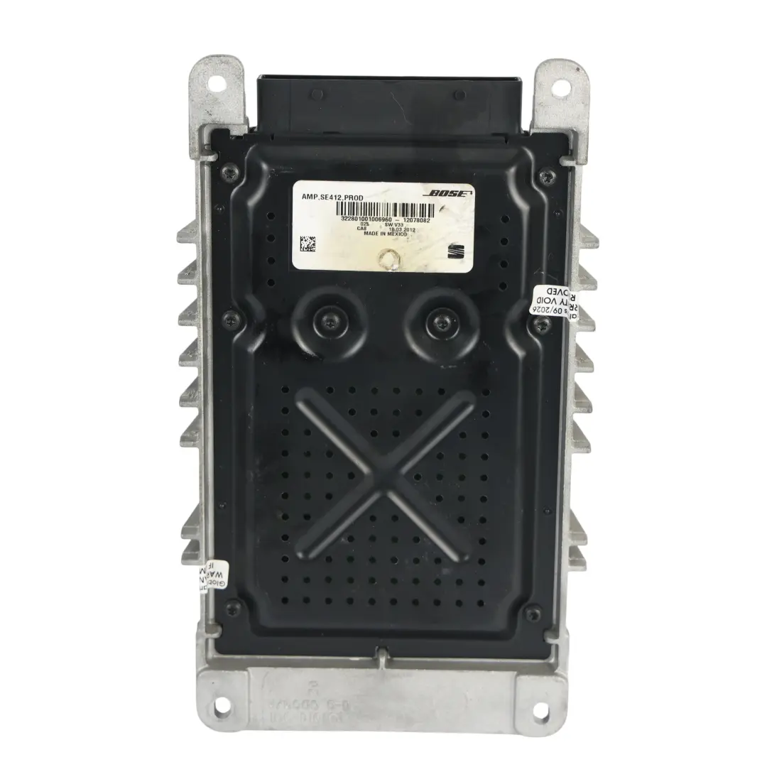Amplifier AMP Stereo Bose Control Unit Module to Seat Exeo with Part number AMPSE412 Seat Exeo Amplifier AMP Stereo Bose Control Unit Module - SKU AMPSE412 - Part number AMPSE412