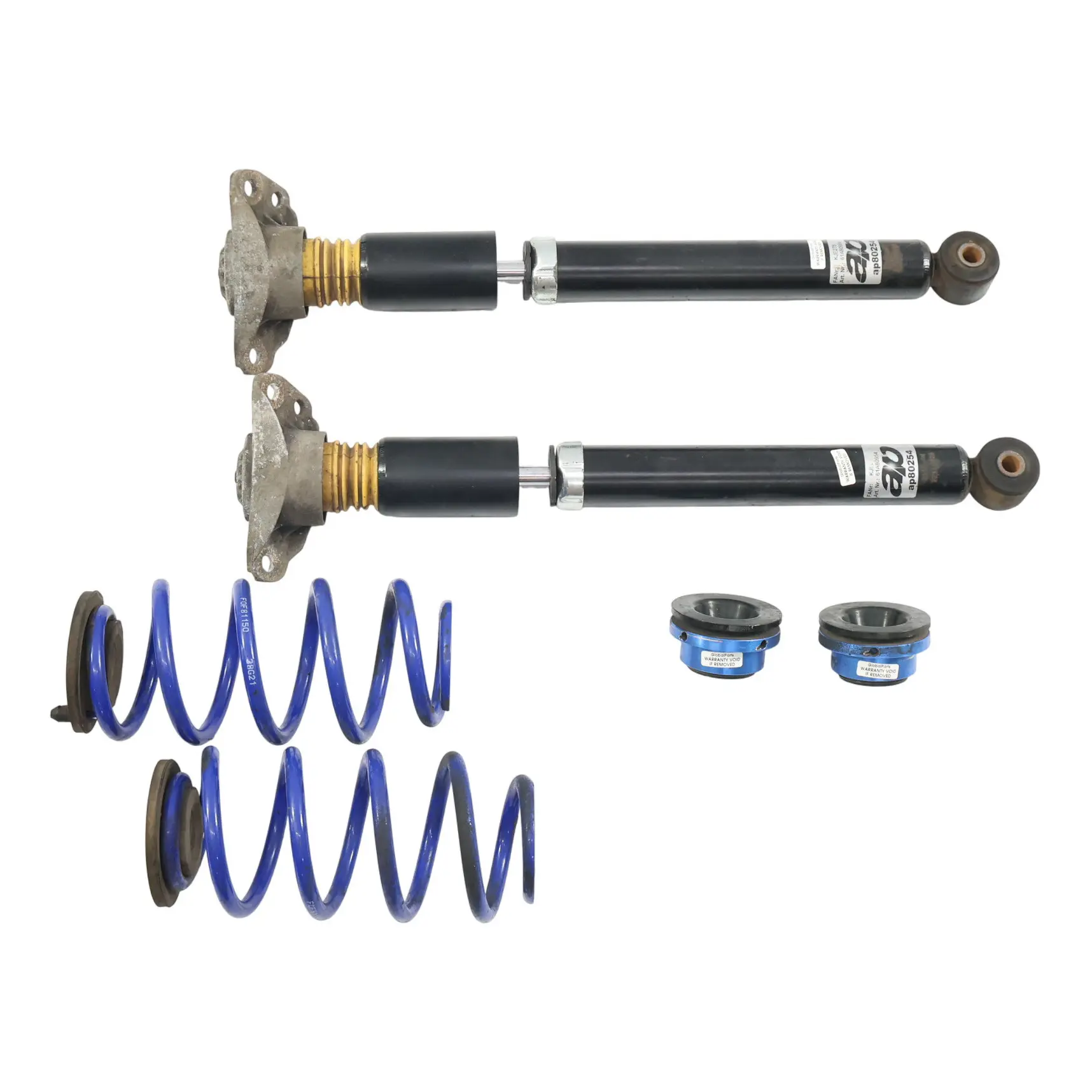 Audi TTS 8J 2.0 TFSI Quattro Rear Spring Strut Shock Absorber Set AP 80254