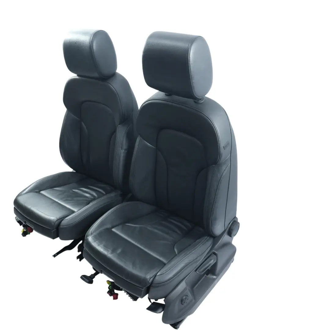 Audi Q5 8R Módulo Asiento Calefactado Interior Pantalla Piel Negro Juego - SKU AUDI-Q5-8R-SEAT-LEFT-RIGHT-SET-LEATHER - Número de pieza AUDI-Q5-8R-SEAT-LEFT-RIGHT-SET-LEATHER