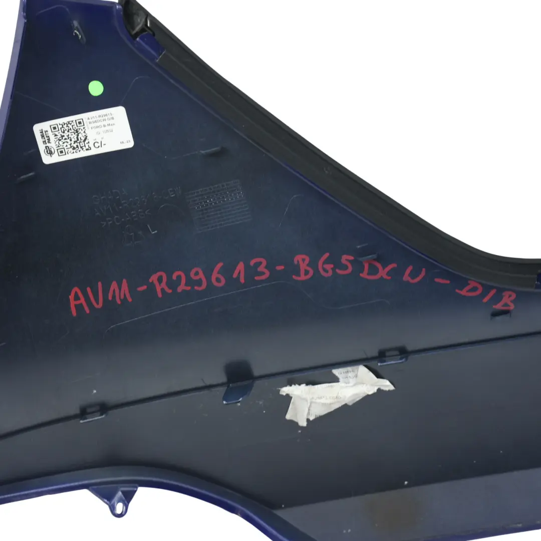 Ford B-Max Karosserie Seitenteil Hinten Rechts Tief Blau - J4 - SKU AV11-R29613-BG5DCW-DIB - Teilenummer AV11-R29613-BG5DCW