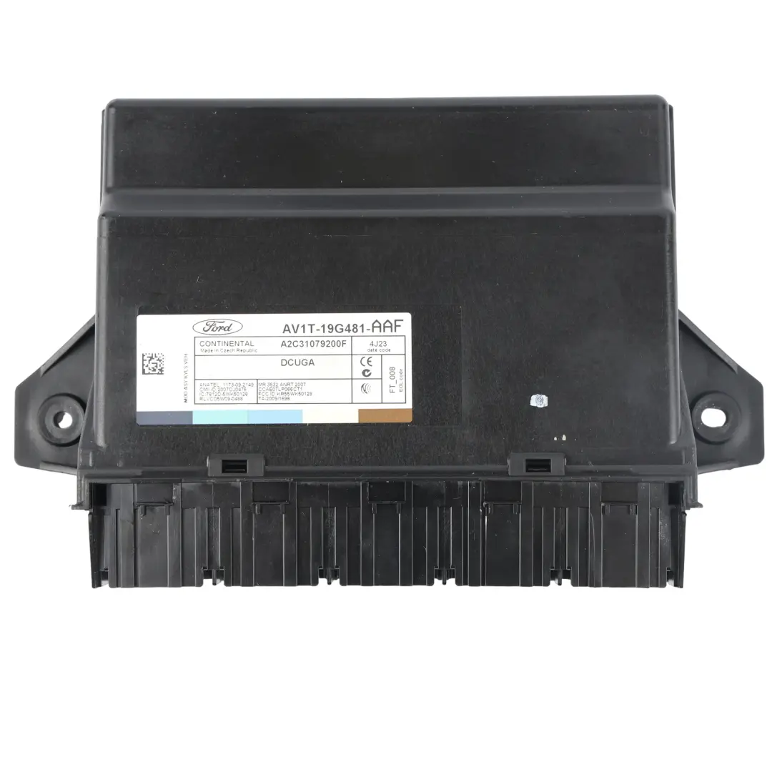 Moduł Sterujący Keyless Entry do Ford B-Max o numerze AV1T-19G481-AAF Ford B-Max Moduł Sterujący Keyless Entry - SKU AV1T-19G481-AAF - Numer Części AV1T-19G481-AAF