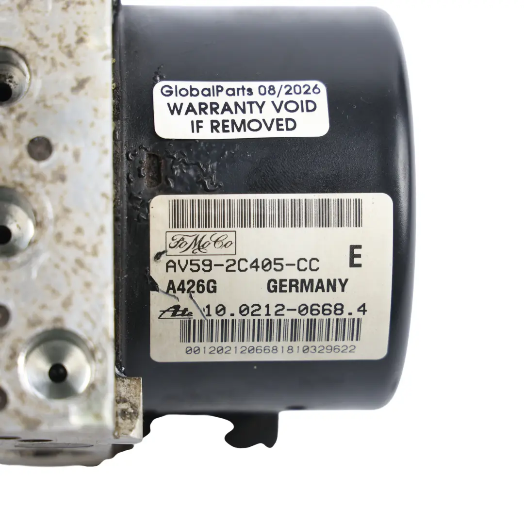 Ford Fiesta MK7 ABS Pump Hydraulic Control Unit Module - SKU AV59-2C405-CC - Part number AV59-2C405-CC