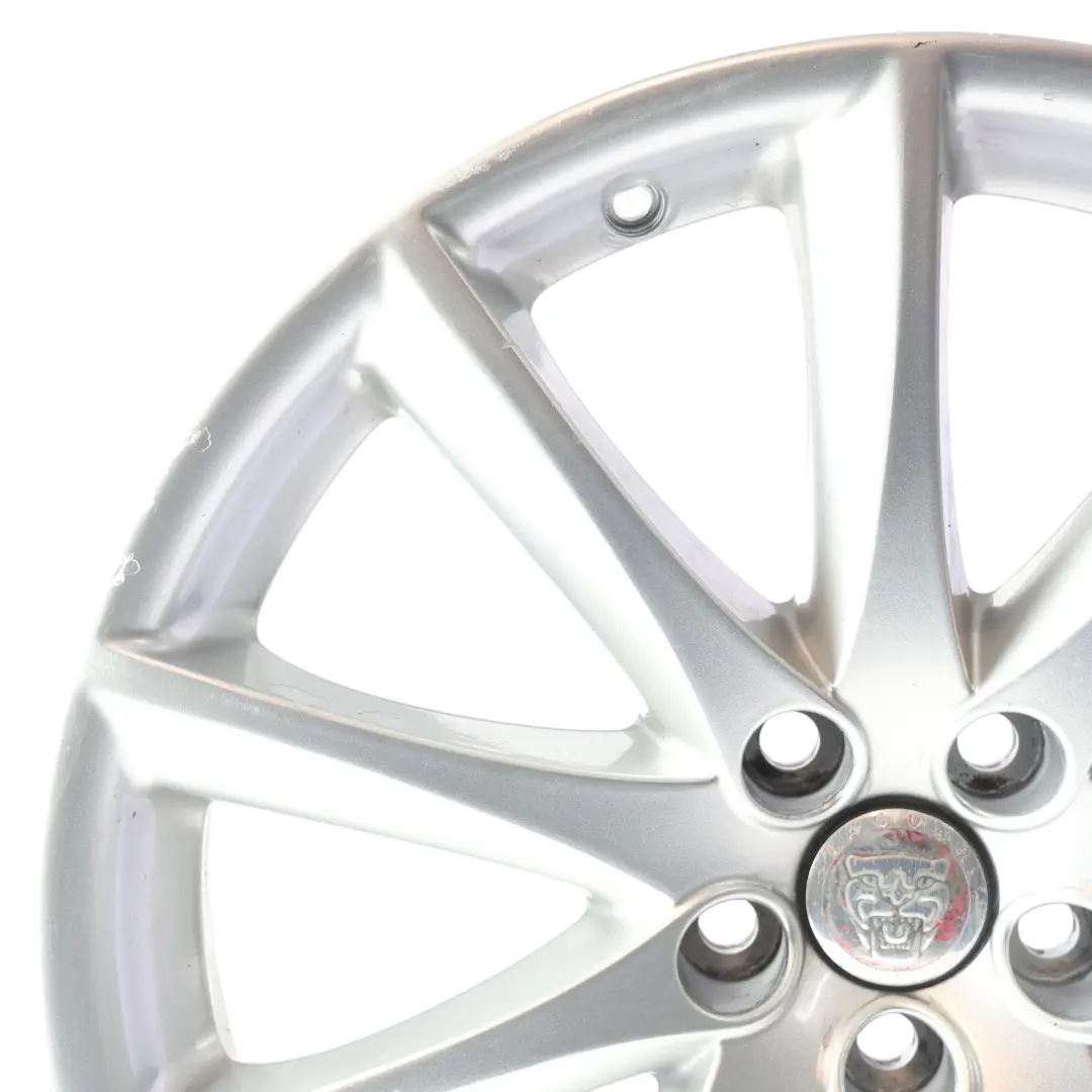Mk8 Wheel Rim Alloy Silver 19" 9J ET:49 to Jaguar XJ XF with Part number AW93-1007-DA Jaguar XJ XF Mk8 Wheel Rim Alloy Silver 19" 9J ET:49 - SKU AW93-1007-DA-1 - Part number AW93-1007-DA