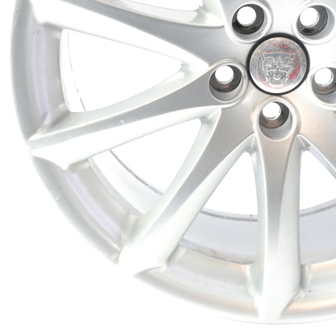 Jaguar XJ XF Mk8 Felga Aluminiowa Srebrna 19" 9J ET49 - SKU AW93-1007-DA-1 - Numer Części AW93-1007-DA