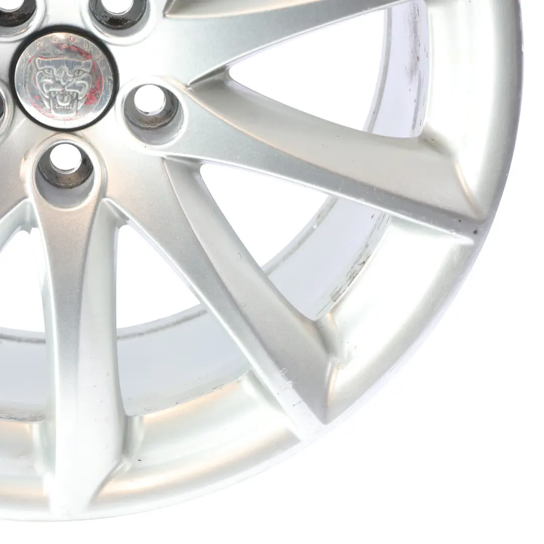 Jaguar XJ XF Mk8 Wheel Rim Alloy Silver 19" 9J ET:49 - SKU AW93-1007-DA-1 - Part number AW93-1007-DA