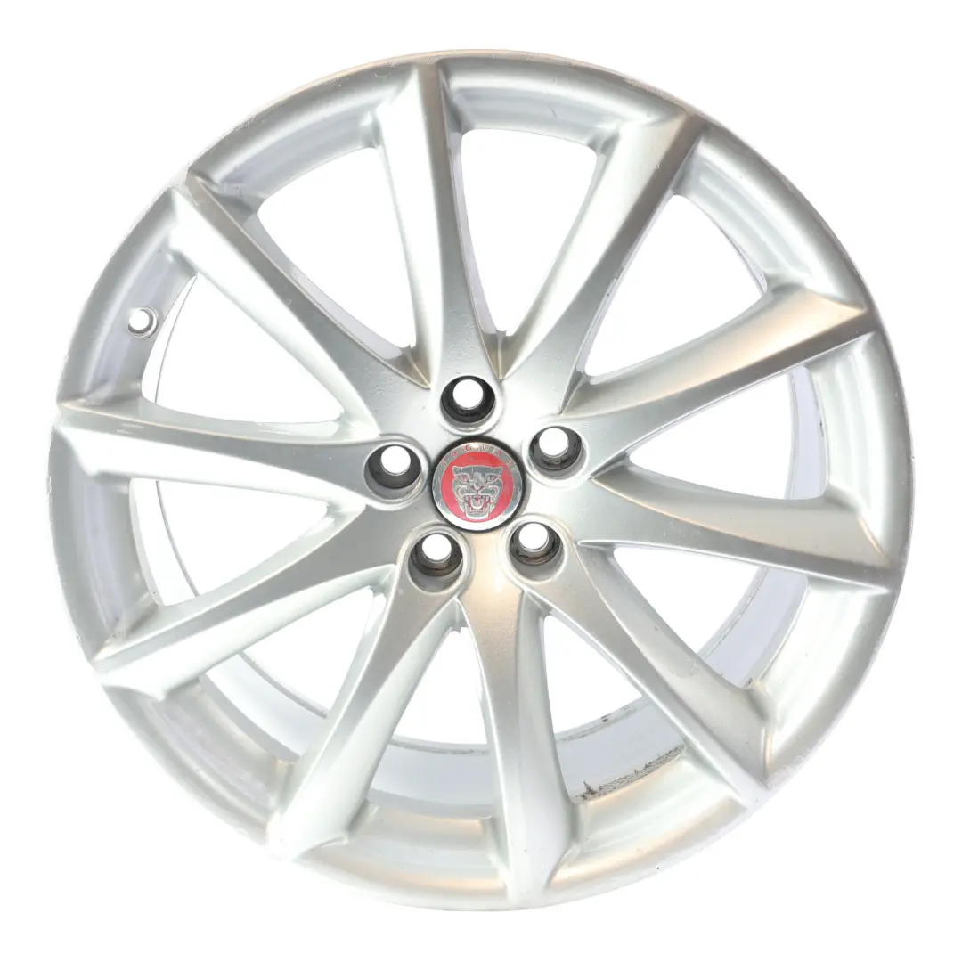 Jaguar XJ XF Mk8 Wheel Rim Alloy Silver 19" 9J ET:49 - SKU AW93-1007-DA-3 - Part number AW93-1007-DA