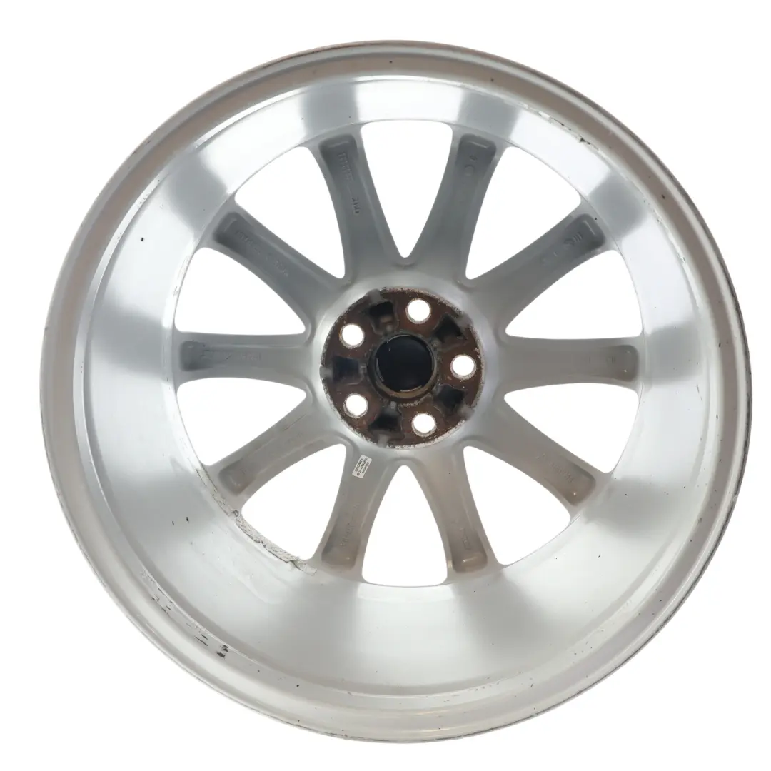 Jaguar XJ XF Mk8 Wheel Rim Alloy Silver 19" 9J ET:49 - SKU AW93-1007-DA-3 - Part number AW93-1007-DA