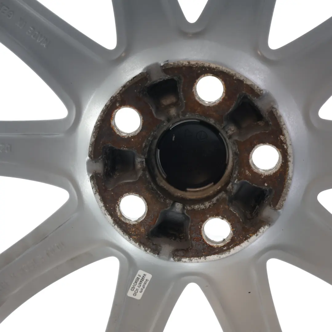 Jaguar XJ XF Mk8 Wheel Rim Alloy Silver 19" 9J ET:49 - SKU AW93-1007-DA-3 - Part number AW93-1007-DA
