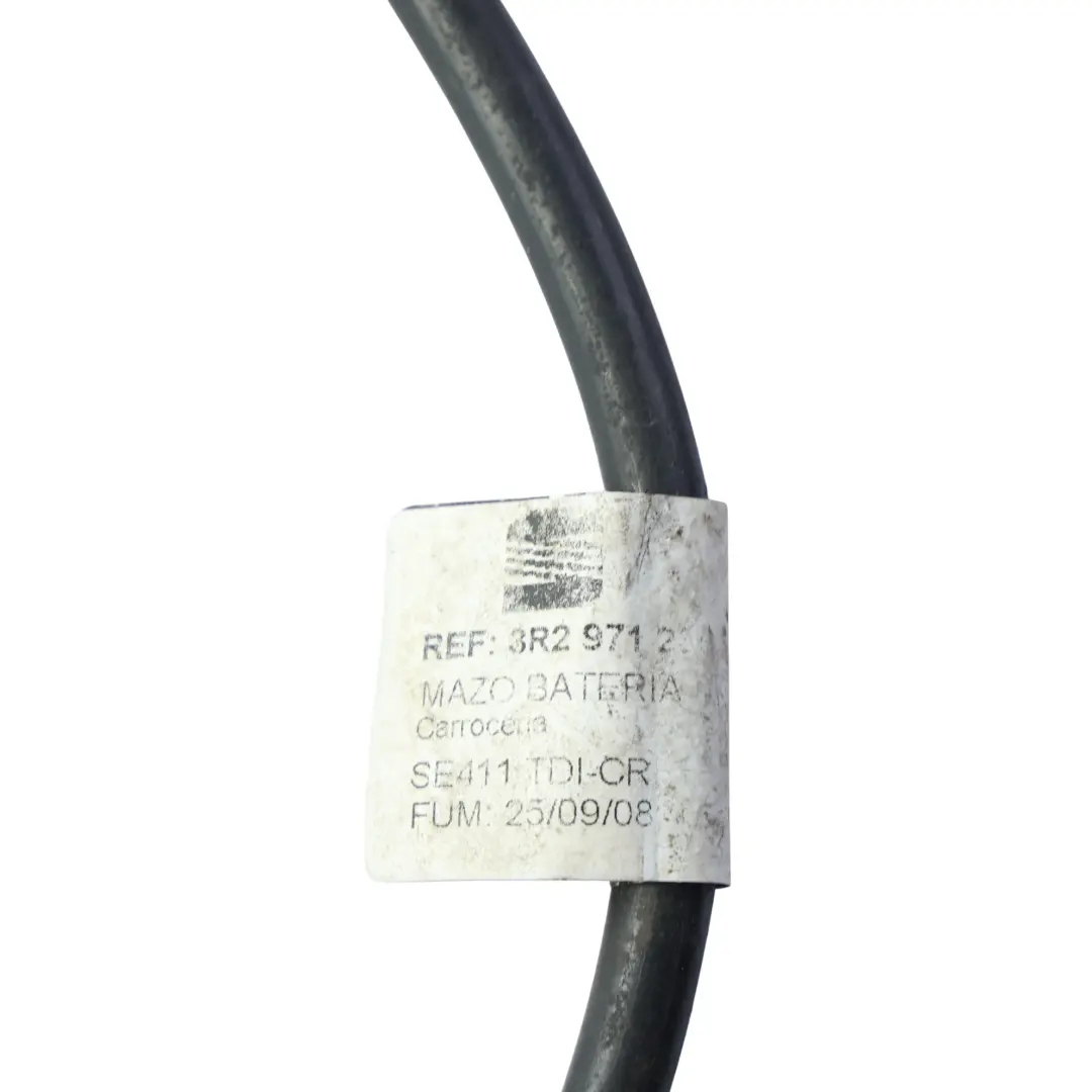 Mk1 Cable Negativo Batería Toma Tierra 2.0 TDI para Seat Exeo con número de pieza 3R2971235A Seat Exeo Mk1 Cable Negativo Batería Toma Tierra 2.0 TDI - SKU RHD-3R2971235A - Número de pieza 3R2971235A