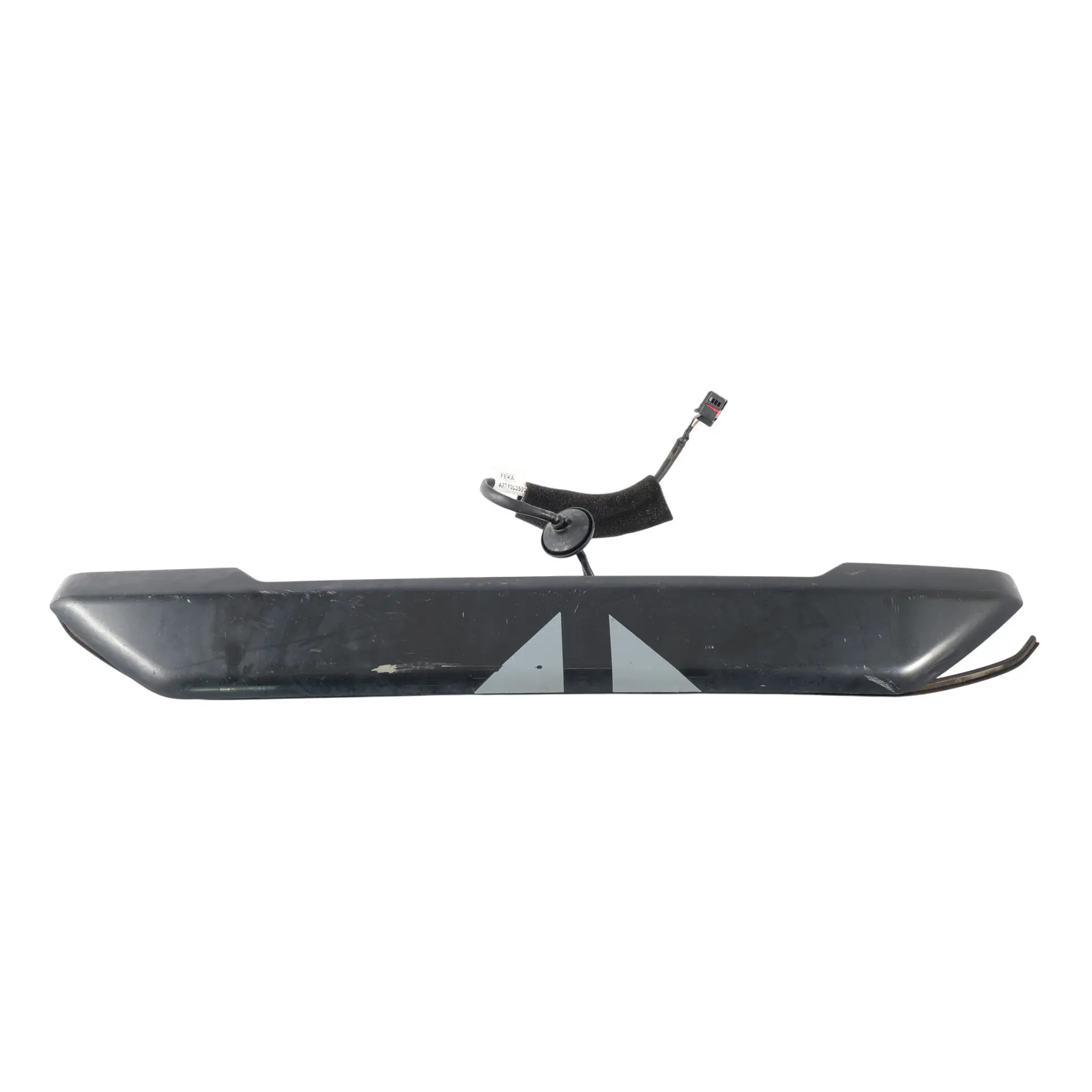 Ford Transit Custom Mk8 Tailgate Handle Cover Surround Plate Panther Black - D9