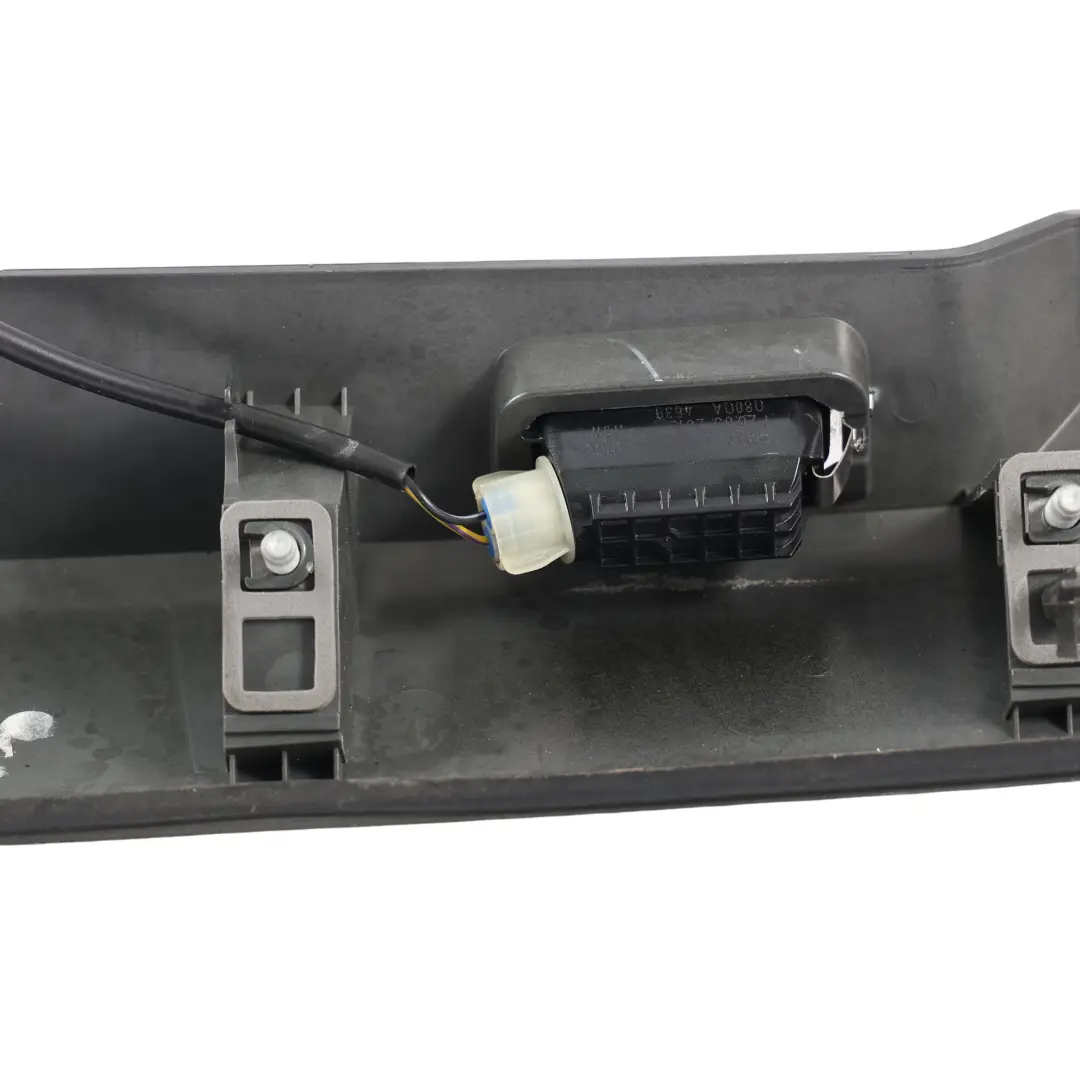 Ford Transit Custom Mk8 Tailgate Handle Cover Surround Plate Panther Black - D9 - SKU BK21-13555-CF-PBL - Part number BK21-13555-CF