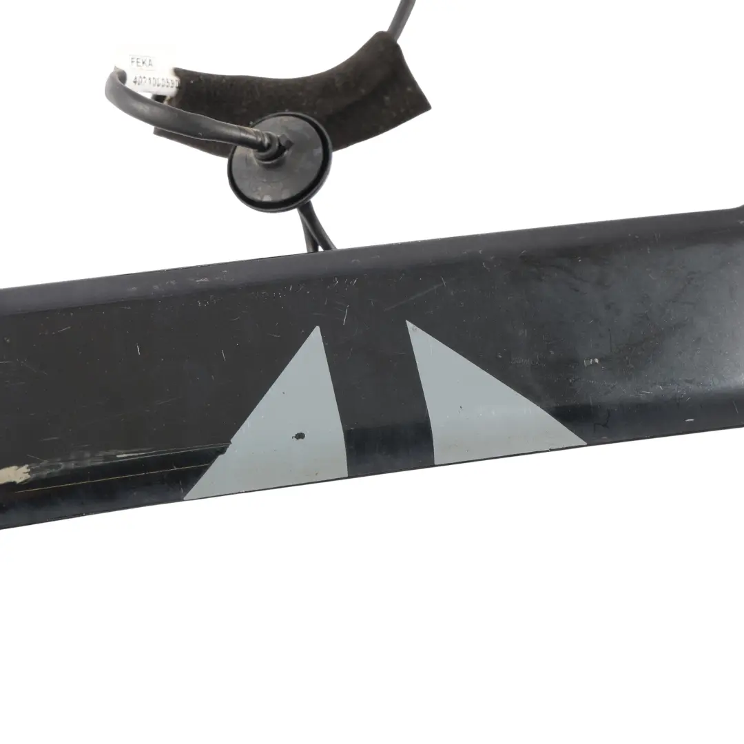 Mk8 Tailgate Handle Cover Surround Plate Panther Black - D9 to Ford Transit Custom with Part number BK21-13555-CF Ford Transit Custom Mk8 Tailgate Handle Cover Surround Plate Panther Black - D9 - SKU BK21-13555-CF-PBL - Part number BK21-13555-CF