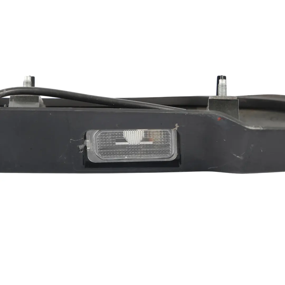 Ford Transit Custom Mk8 Tailgate Handle Cover Surround Plate Panther Black - D9 - SKU BK21-13555-CF-PBL - Part number BK21-13555-CF