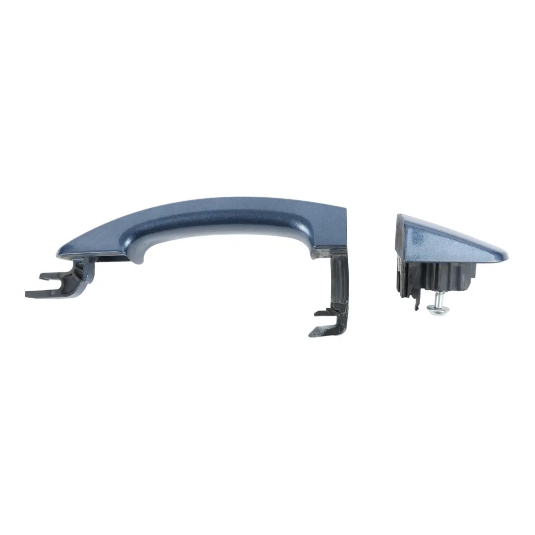 Ford Transit Custom Door Handle Grab Exterior Rear Load Doors Blue Metallic FCC - SKU BK21-V26600-BAW-BLU - Part number BK21-V26600-BAW