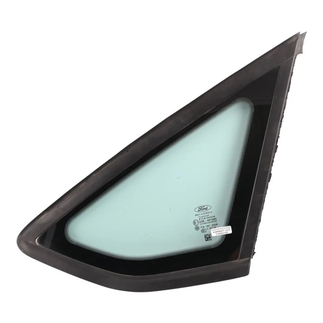 Mk3 Rear Side Quarter Window Glass AS3 Right O/S to Ford Focus with Part number BM51-A297B00-A Ford Focus Mk3 Rear Side Quarter Window Glass AS3 Right O/S - SKU BM51-A297B00-A - Part number BM51-A297B00-A