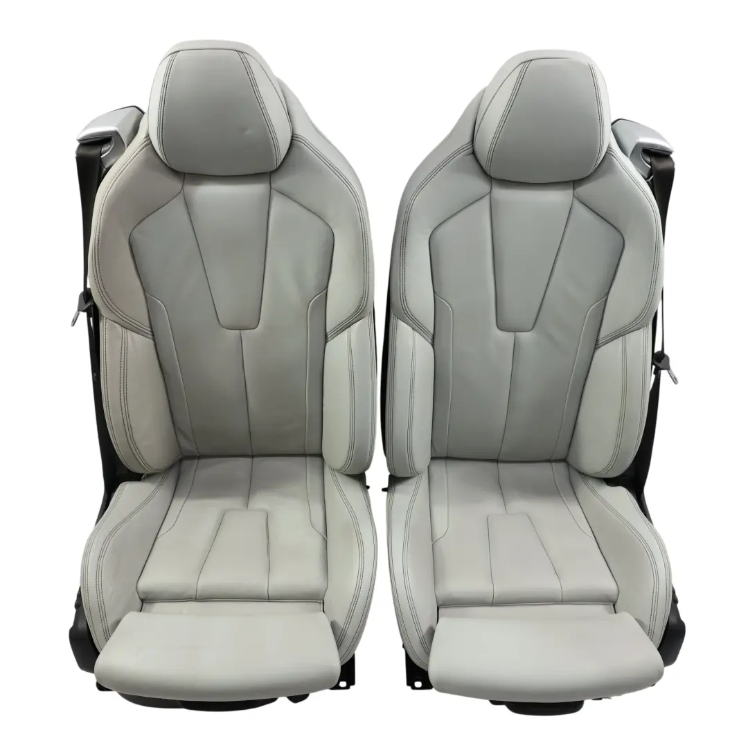 BMW F12 M6 Sitze Leder Merino Silverstone Beheizt M Multifunktion Elektrisch - SKU BMW-F12-M6-SEATS-SET-LEATHER-SILVERSTONE-LKA9 - Teilenummer BMW-F12-M6-SEATS-SET-LEATHER-SILVERSTONE-LKA9