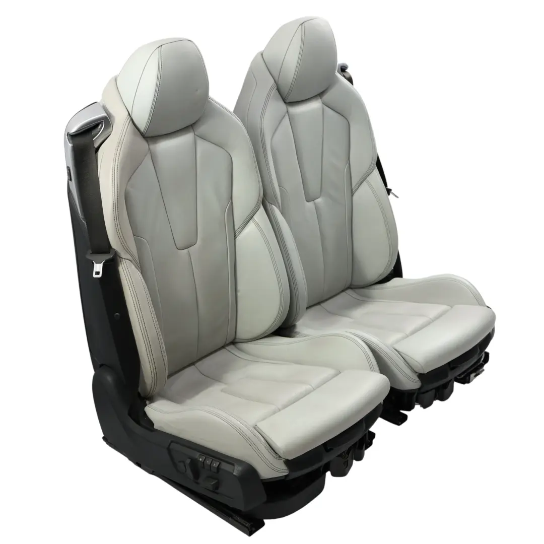 Leather Seats Merino Silverstone Heated M Seat Multifunction Electric to BMW F12 M6 with Part number BMW-F12-M6-SEATS-SET-LEATHER-SILVERSTONE-LKA9 BMW F12 M6 Leather Seats Merino Silverstone Heated M Seat Multifunction Electric - SKU BMW-F12-M6-SEATS-SET-LEATHER-SILVERSTONE-LKA9 - Part number BMW-F12-M6-SEATS-SET-LEATHER-SILVERSTONE-LKA9