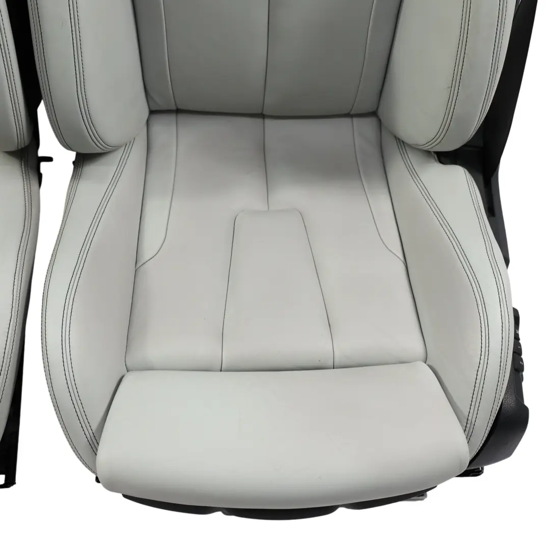 BMW F12 M6 Leather Seats Merino Silverstone Heated M Seat Multifunction Electric - SKU BMW-F12-M6-SEATS-SET-LEATHER-SILVERSTONE-LKA9 - Part number BMW-F12-M6-SEATS-SET-LEATHER-SILVERSTONE-LKA9