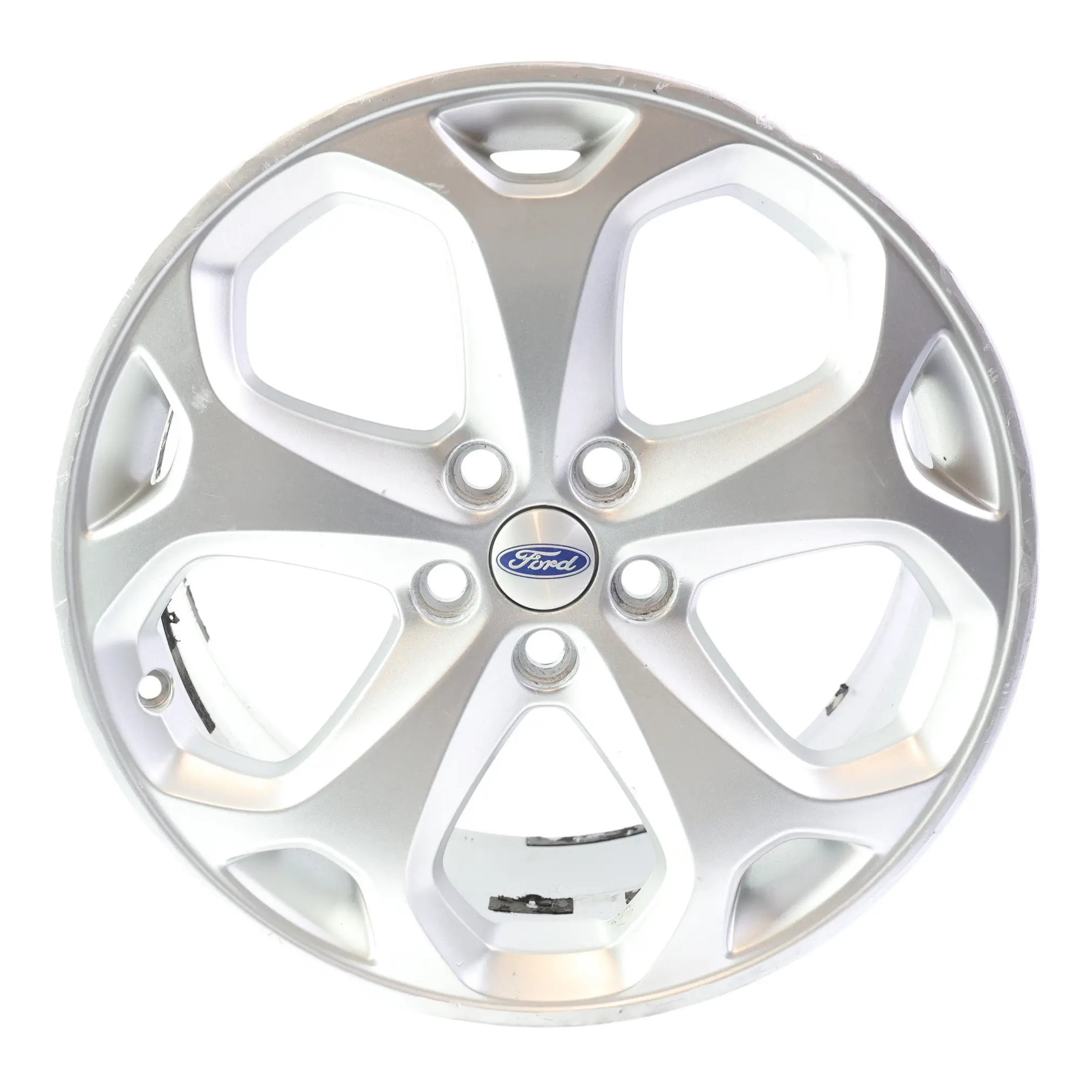 Ford Mondeo Mk4 Alloy Wheel Rim Silver 5 Spoke 18" 8J ET:55 BS7J-FA