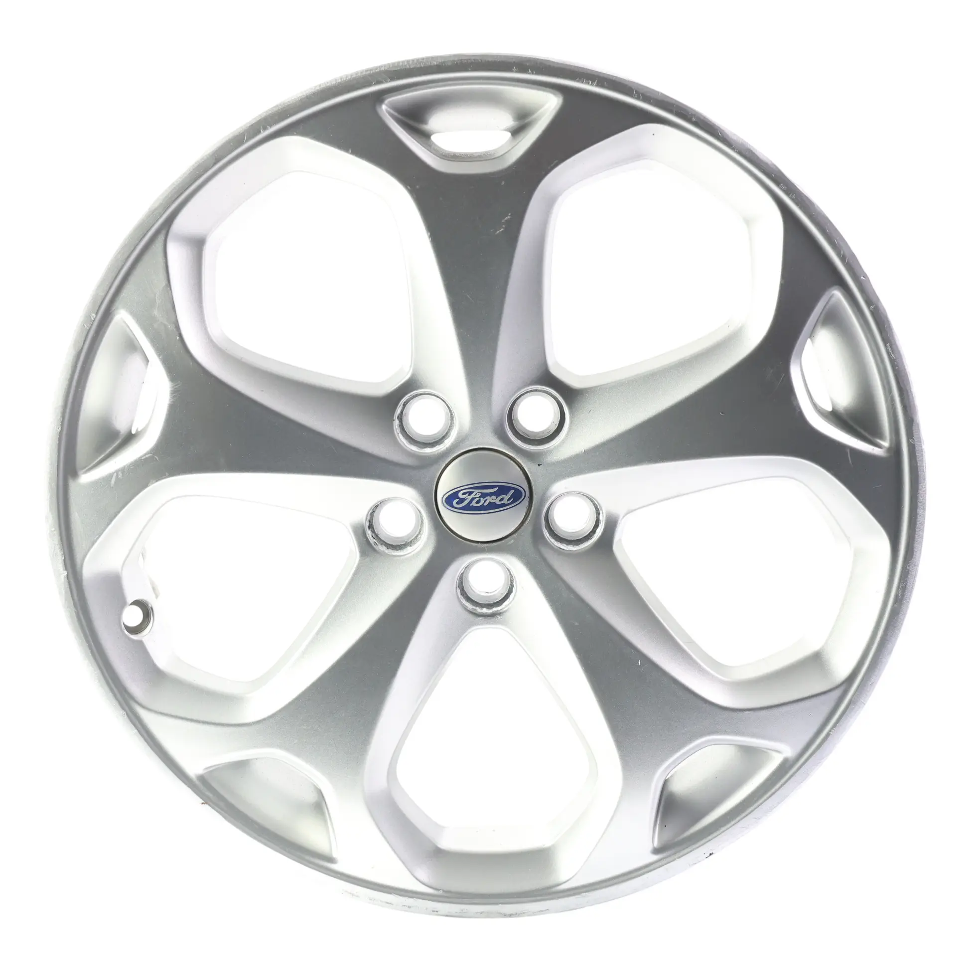 Ford Mondeo Mk4 Alloy Wheel Rim Silver 5 Spoke 18" 8J ET:55 BS7J-FA