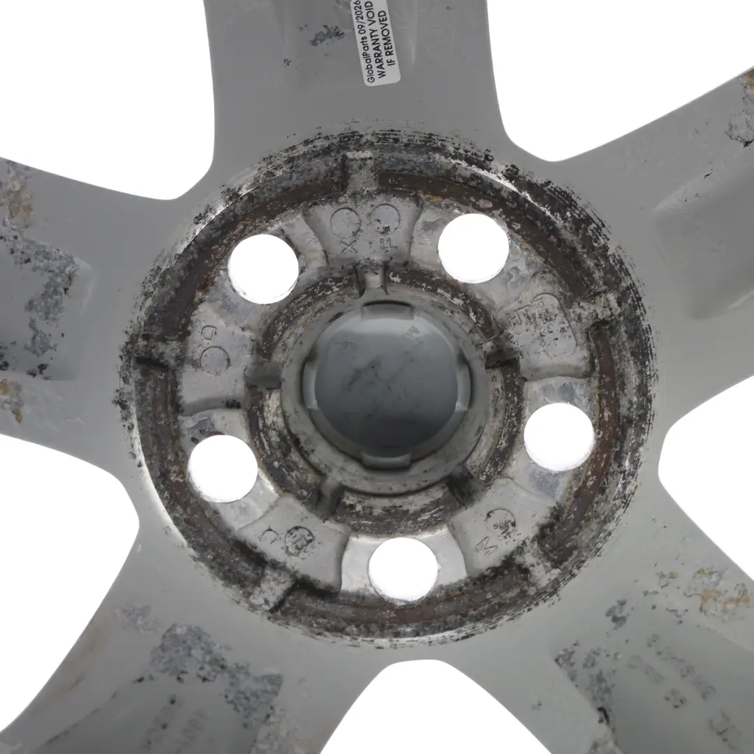 Mk4 Alloy Wheel Rim Silver 5 Spoke 18" 8J ET:55 to Ford Mondeo with Part number BS7J-FA Ford Mondeo Mk4 Alloy Wheel Rim Silver 5 Spoke 18" 8J ET:55 - SKU BS7J-FA-4 - Part number BS7J-FA