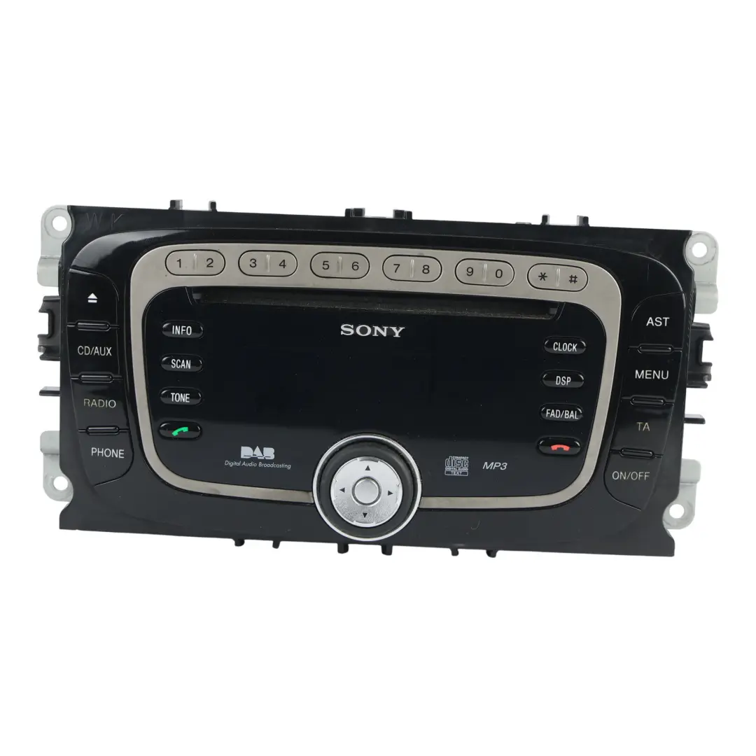MK4 Galaxy MK3 Radio CD Player Sony DAB Stereo BS7T-18C939-DB für Ford Mondeo mit Teilenummer BS7T18C939DB Ford Mondeo MK4 Galaxy MK3 Radio CD Player Sony DAB Stereo BS7T-18C939-DB - SKU BS7T18C939DB - Teilenummer BS7T18C939DB