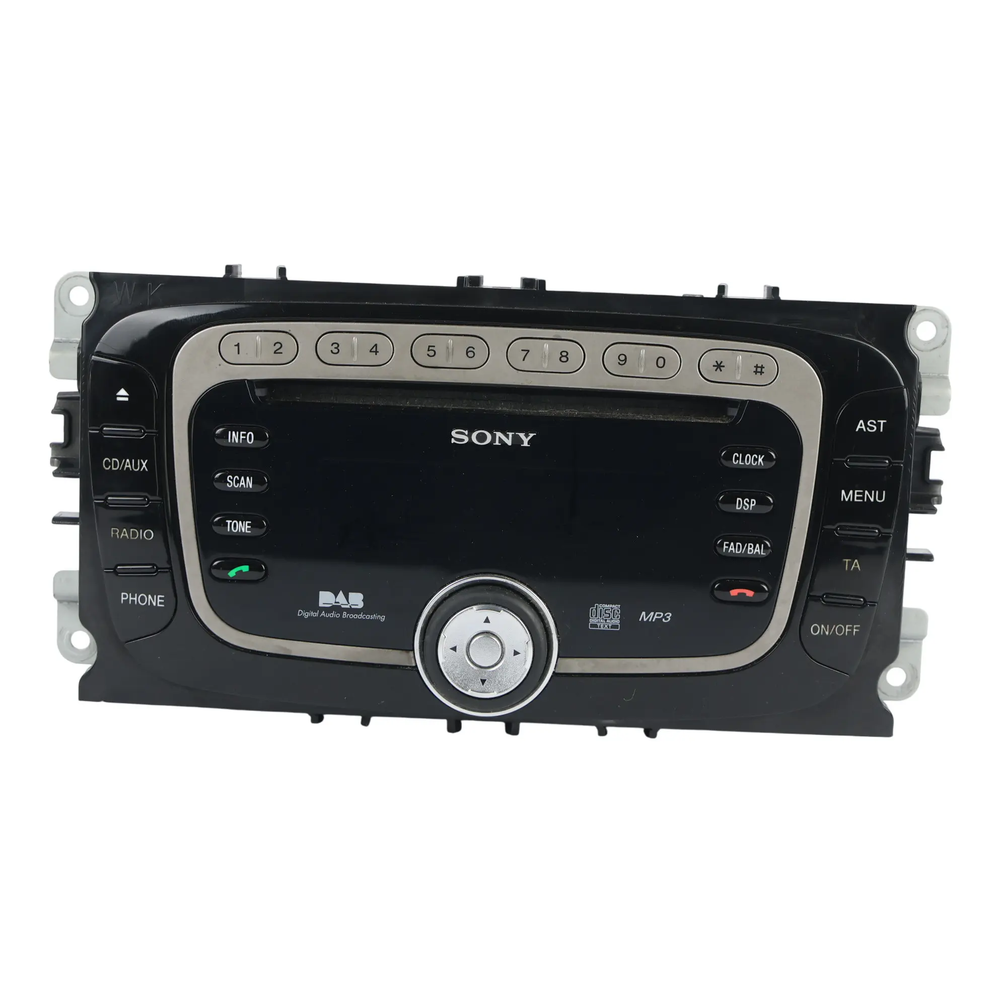 Ford Mondeo MK4 Galaxy MK3 Radio CD Reproductor Estéreo Sony DAB BS7T-18C939-DB