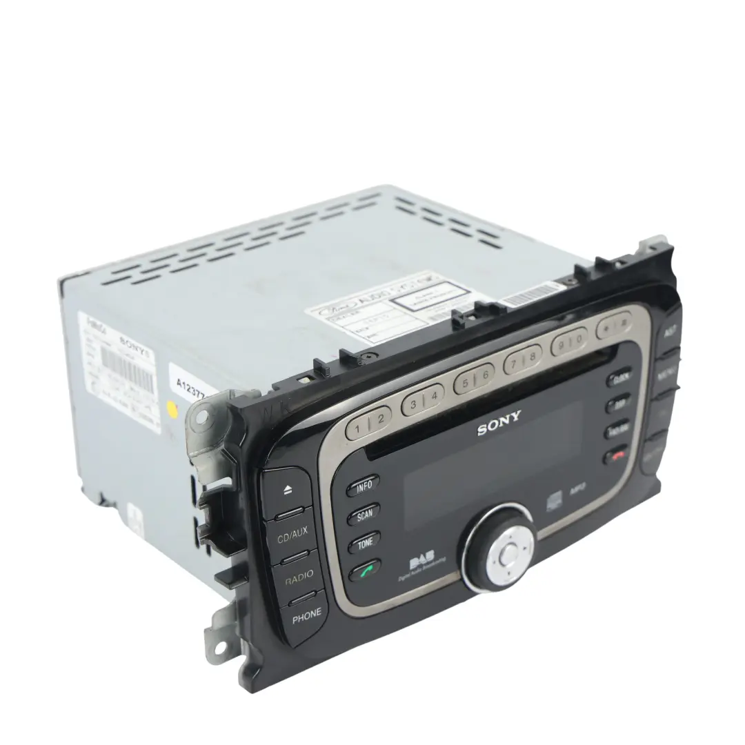 MK4 Galaxy MK3 Radio CD Reproductor Estéreo Sony DAB BS7T-18C939-DB para Ford Mondeo con número de pieza BS7T18C939DB Ford Mondeo MK4 Galaxy MK3 Radio CD Reproductor Estéreo Sony DAB BS7T-18C939-DB - SKU BS7T18C939DB - Número de pieza BS7T18C939DB