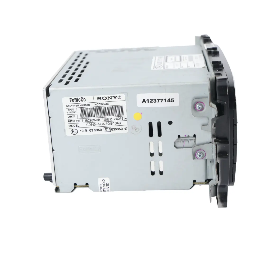 MK4 Galaxy MK3 Radio CD Reproductor Estéreo Sony DAB BS7T-18C939-DB para Ford Mondeo con número de pieza BS7T18C939DB Ford Mondeo MK4 Galaxy MK3 Radio CD Reproductor Estéreo Sony DAB BS7T-18C939-DB - SKU BS7T18C939DB - Número de pieza BS7T18C939DB
