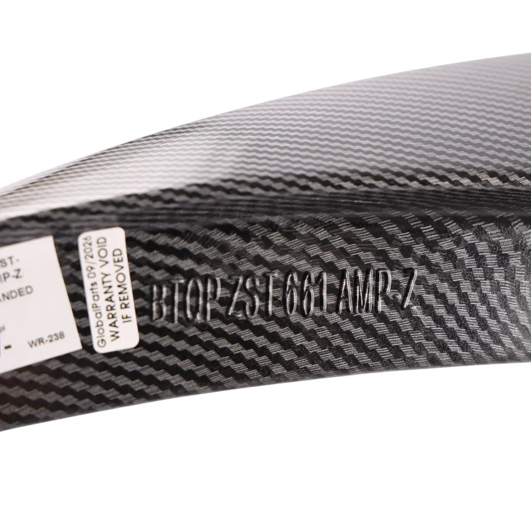 Boot Tailgate Trunk Lid Spoiler Carbon Look AMP-Z to BMW E92 Coupe Rear with Part number BTQPZST-661AMP-Z BMW E92 Coupe Rear Boot Tailgate Trunk Lid Spoiler Carbon Look AMP-Z - SKU BTQPZST-661AMP-Z - Part number BTQPZST-661AMP-Z