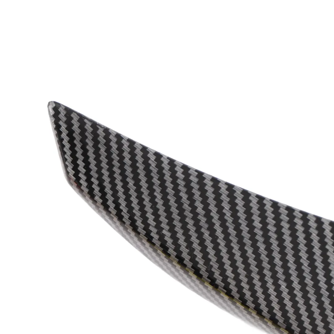 BMW E92 Coupe Rear Boot Tailgate Trunk Lid Spoiler Carbon Look AMP-Z - SKU BTQPZST-661AMP-Z - Part number BTQPZST-661AMP-Z