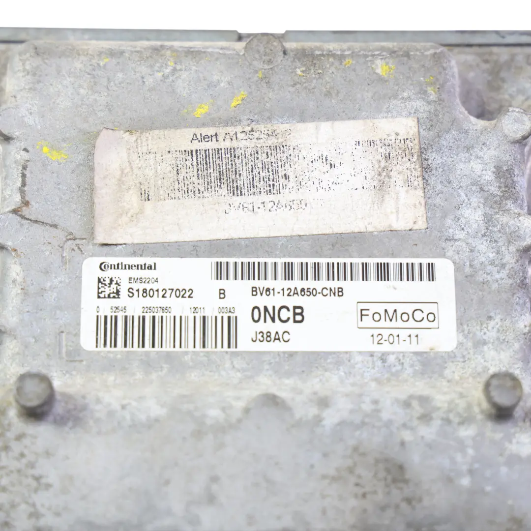 Ford Focus MK3 1.6Ti IQDA 105HP Unidad Control Motor ECU Manual - SKU BV61-12A650-CNB - Número de pieza BV61-12A650-CNB