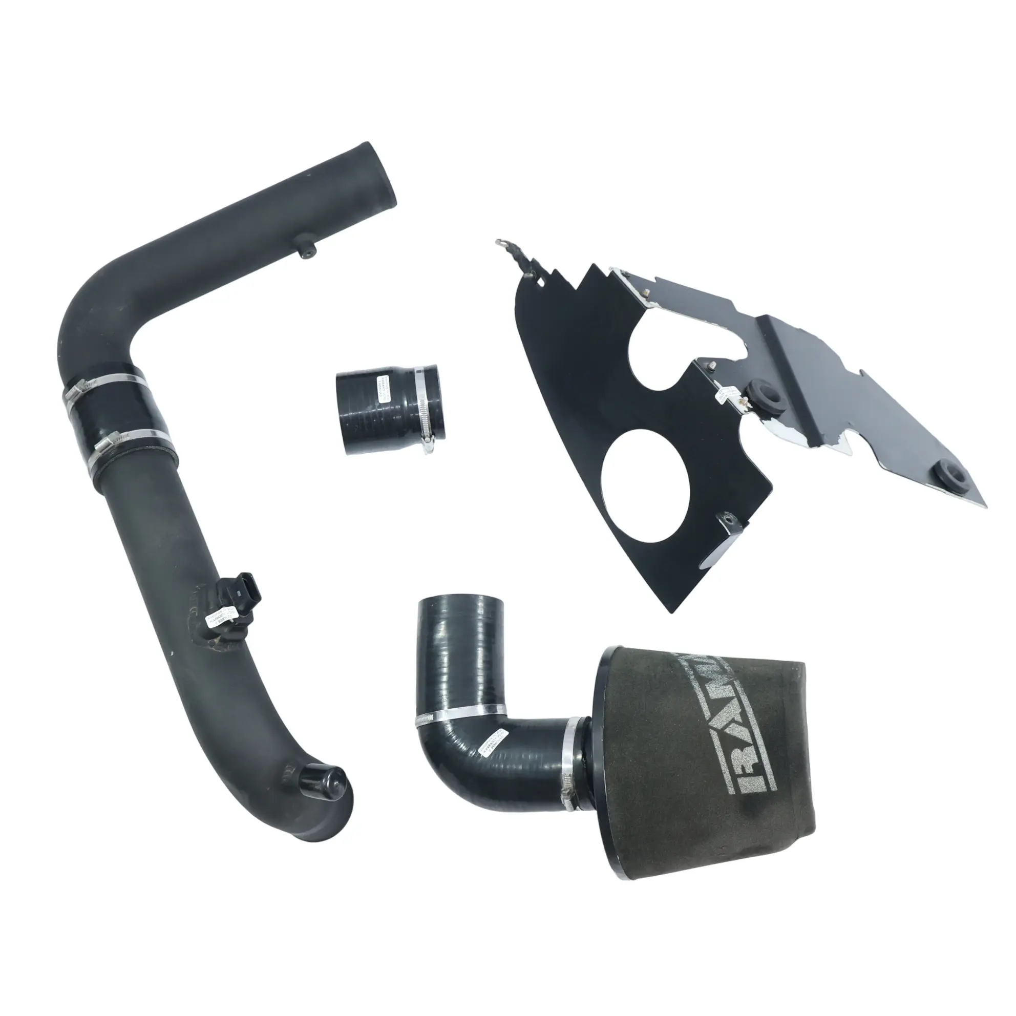 AUDI A3 8P 2.0 TFSI QUATTRO Ramair Intake Filter Rubber Adaptors Universal Set